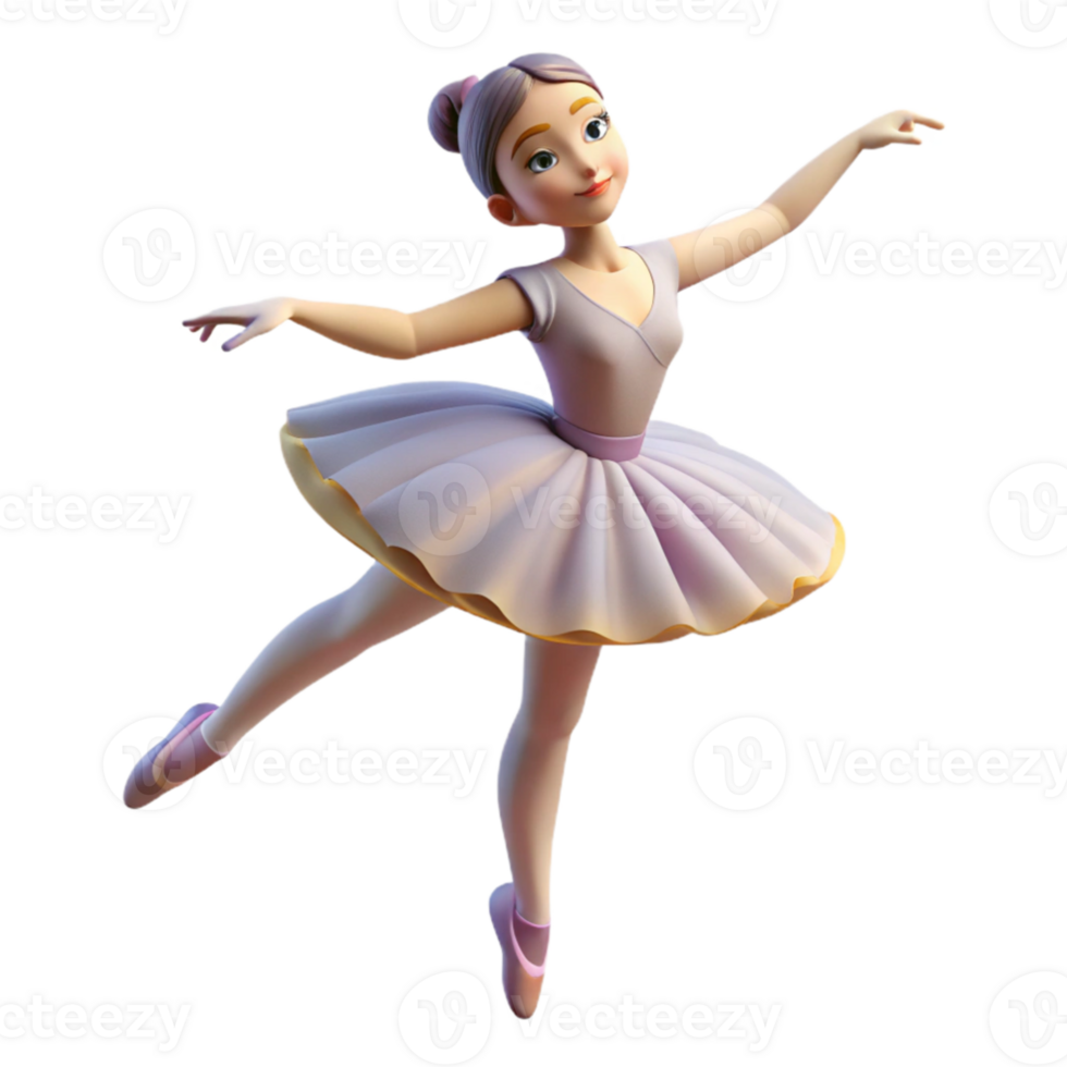 serene classic serene minimalist Portrait of a graceful ballerina in a flowing tutu, mid-pirouette, with a serene expression. Soft, diffused lighting. Impressionistic style exclusive authentic png