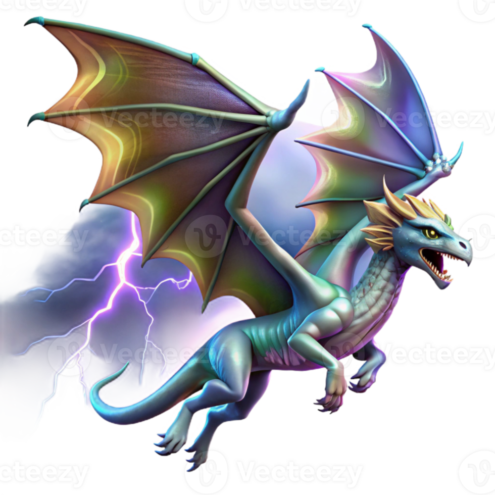 vibrant rustic wonderful artistic A fierce dragon with iridescent scales soaring through a storm-ridden sky, dynamic lighting, Art Nouveau style genuine high resolution png