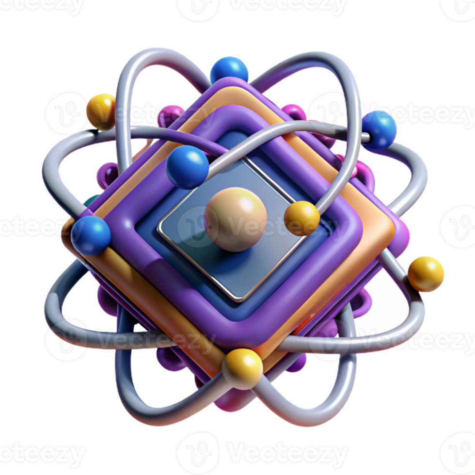 stunning classic magnificent abstract A quantum computer, complex interconnected wires and nodes pulsing with energy, abstract art style, vibrant colors genuine professional png