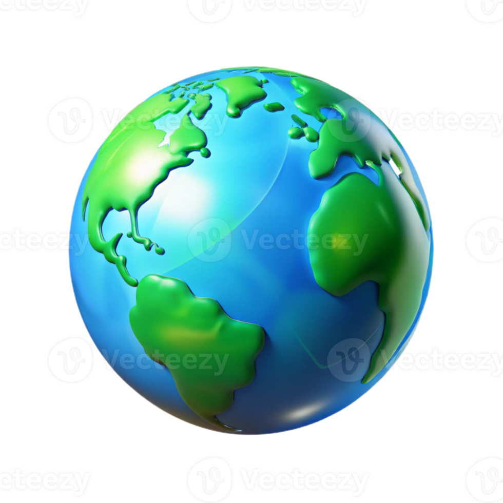 stunning contemporary wonderful minimalist A holographic projection of the Earth, rotating slowly, intricate details, blue and green color scheme, scientific visualization style original high quality png
