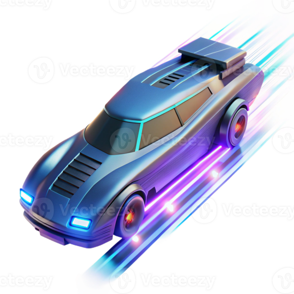 extraordinary traditional magnificent rustic A futuristic vehicle speeding through a digital landscape, trails of light and data, cyberpunk style, neon lighting 4K exclusive png