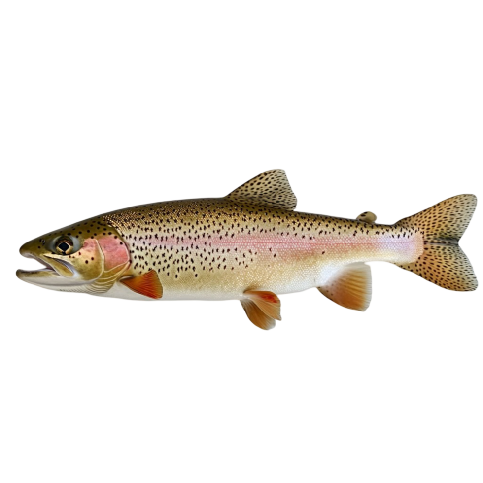 ly caught fish with shimmering scales and a natural look png