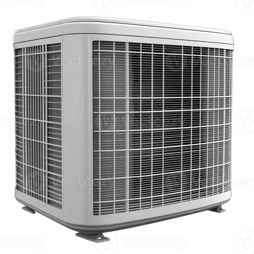 Cooling System Condenser Coil on transparent background. png