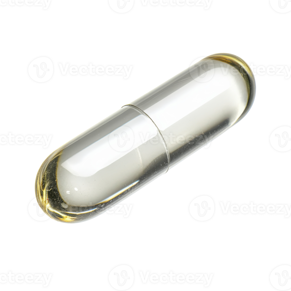 Medical Capsule Doxycycline Pill on transparent background. png