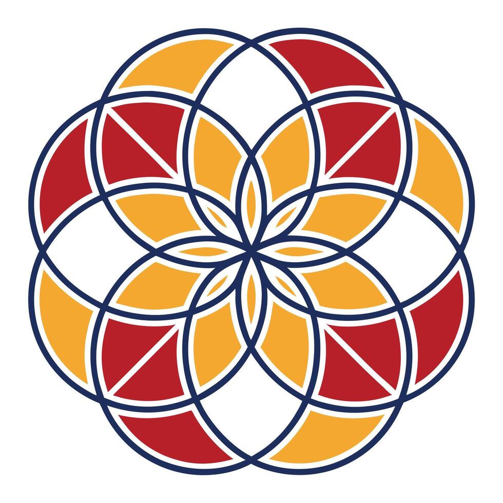 Mandala Pattern Design elements vector