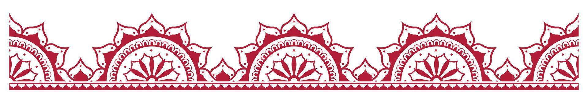 seamless lace borders vector
