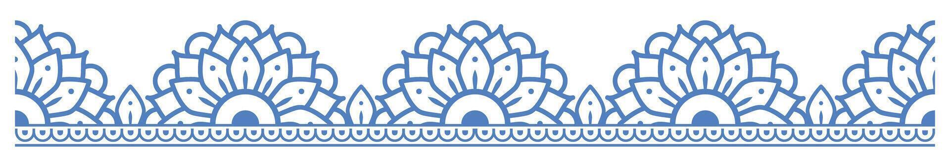 Lace pattern elements vector
