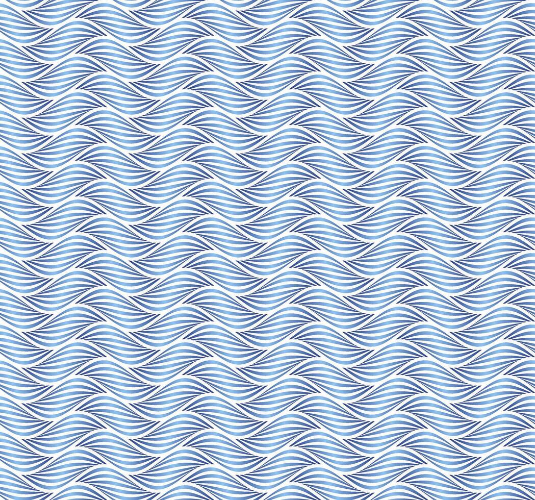 Seamless abstract wave pattern vector