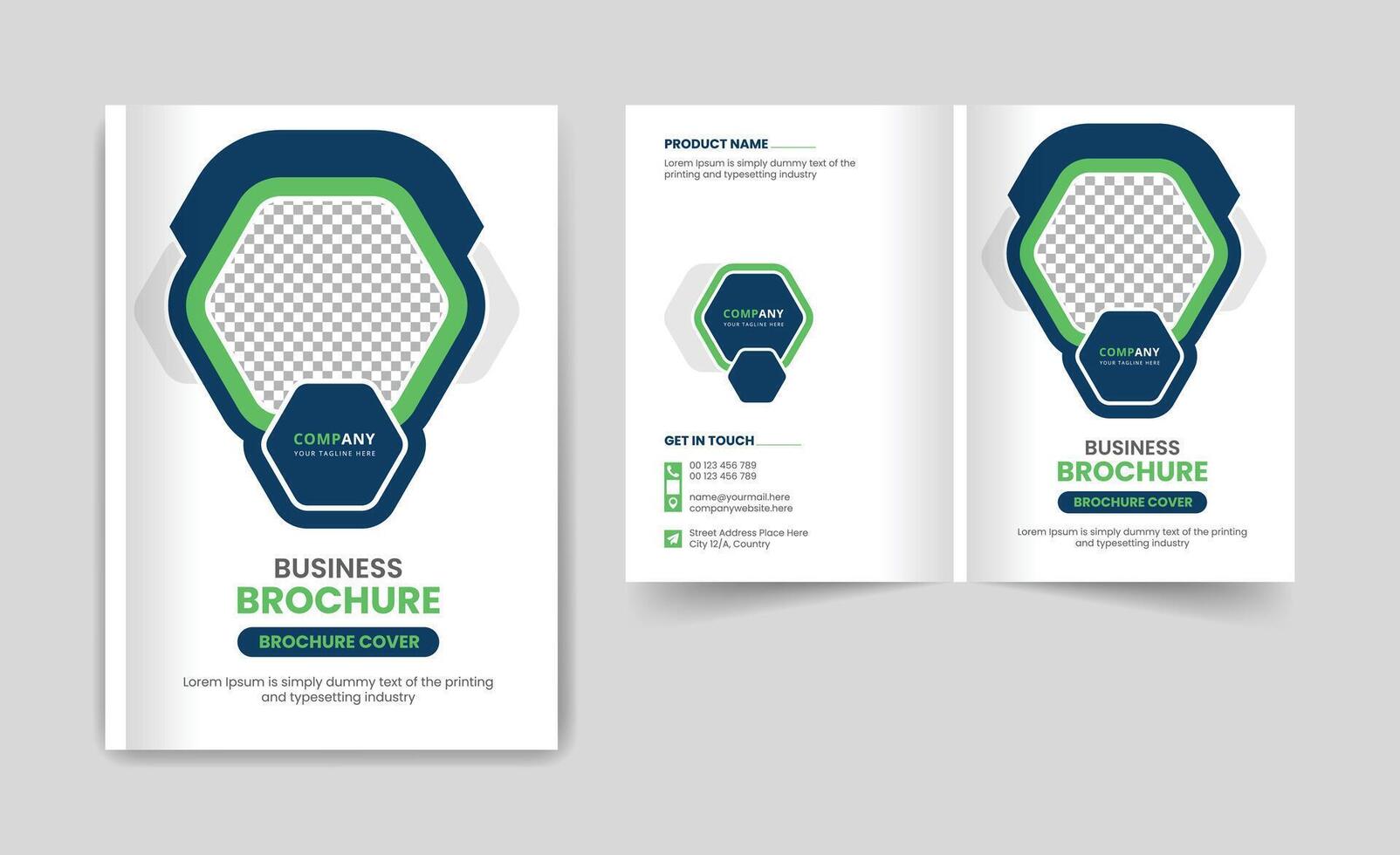 Corporate Book Cover Design Template in A4. Can be adapt to Brochure, Annual Report, Magazine,Poster, Business Presentation, Portfolio, Flyer, Banner, Website. vector