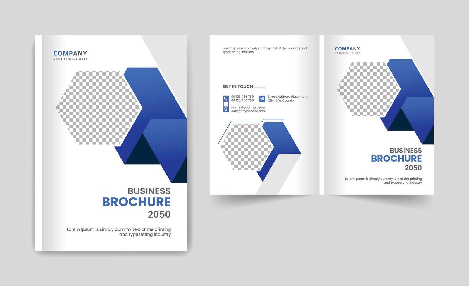 annual report brochure flyer design template, Leaflet cover presentation, book cover, brochure cover vector
