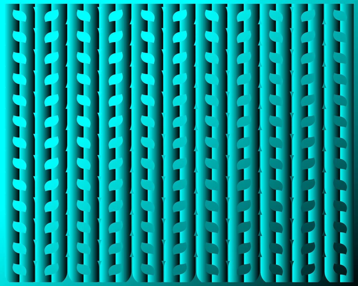 Cyan Geometric Pattern Background Design template vector