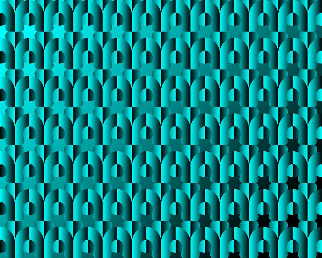 Teal Geometric Pattern Background Design template vector