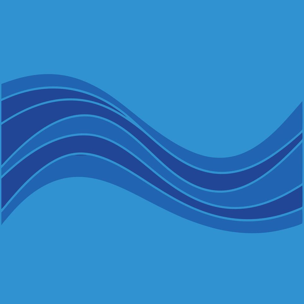 Abstract Wavy Background. vector