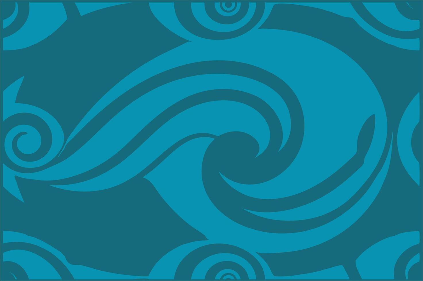 Modern Eco Wave Silhouette Background Nature-Inspired Design vector