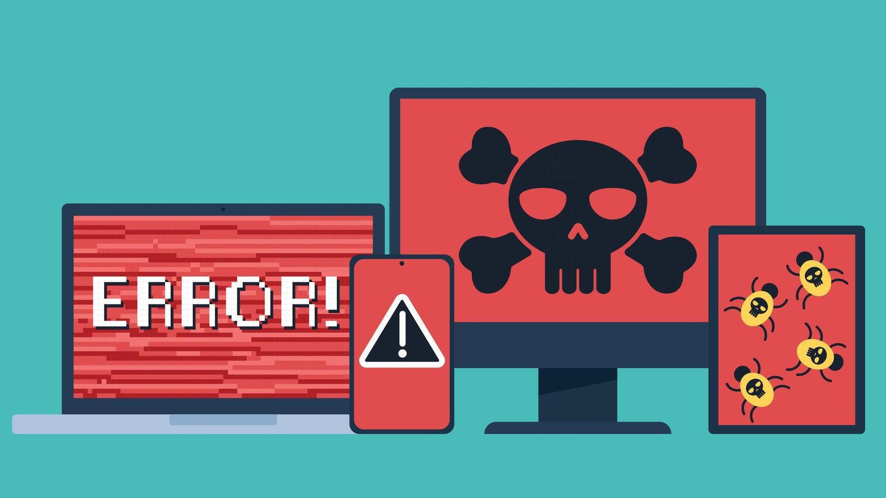 How to prevent your computer from getting hacked vector