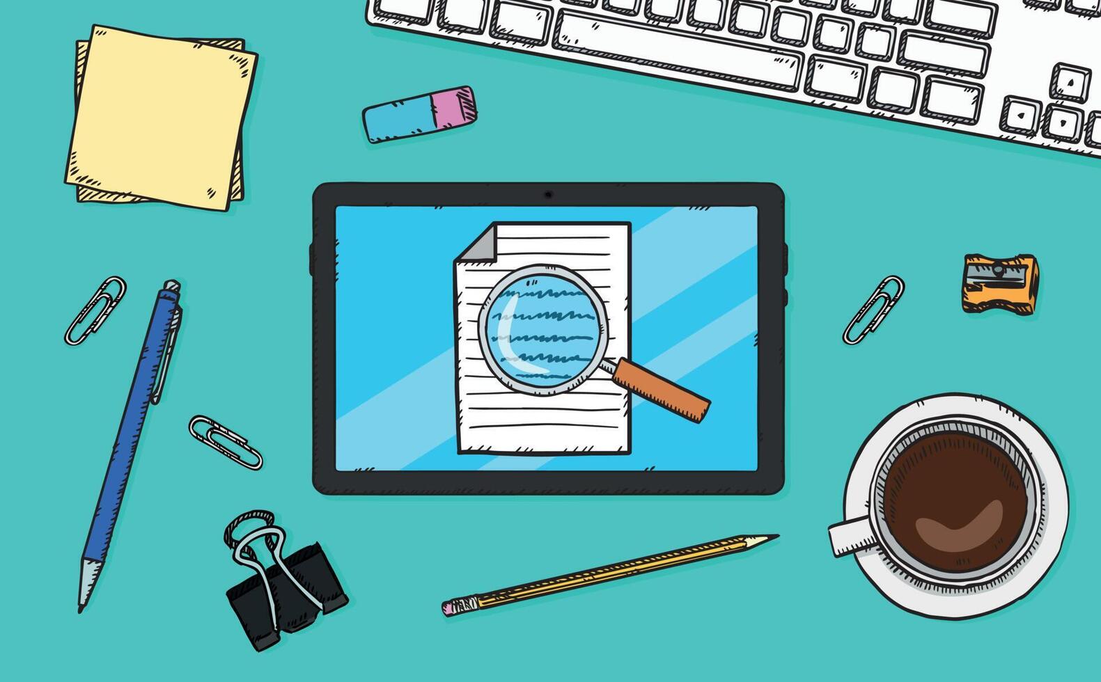 How to write a resume for a job vector