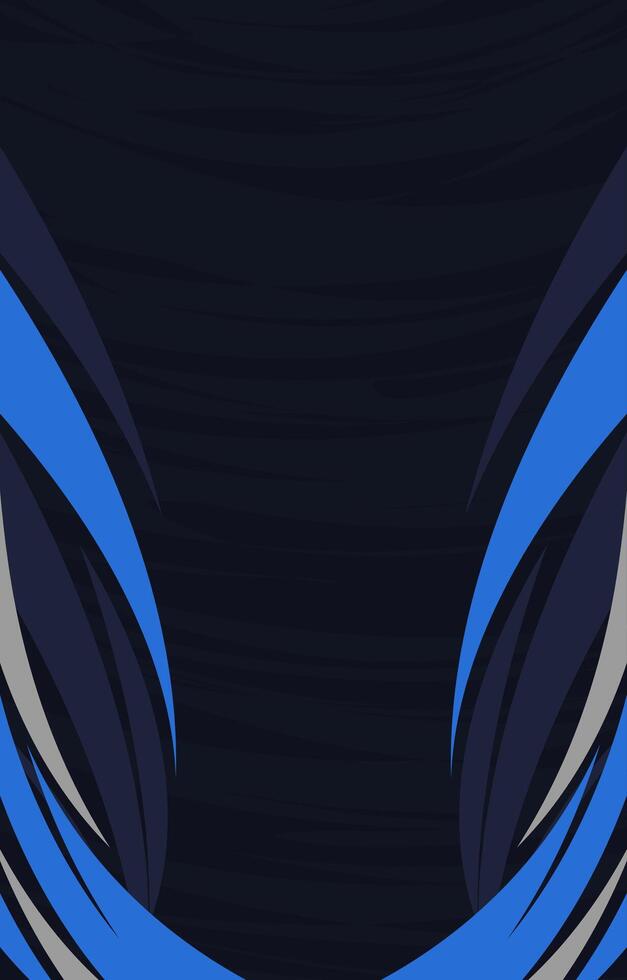 Jersey sport curve background grey black and blue vector