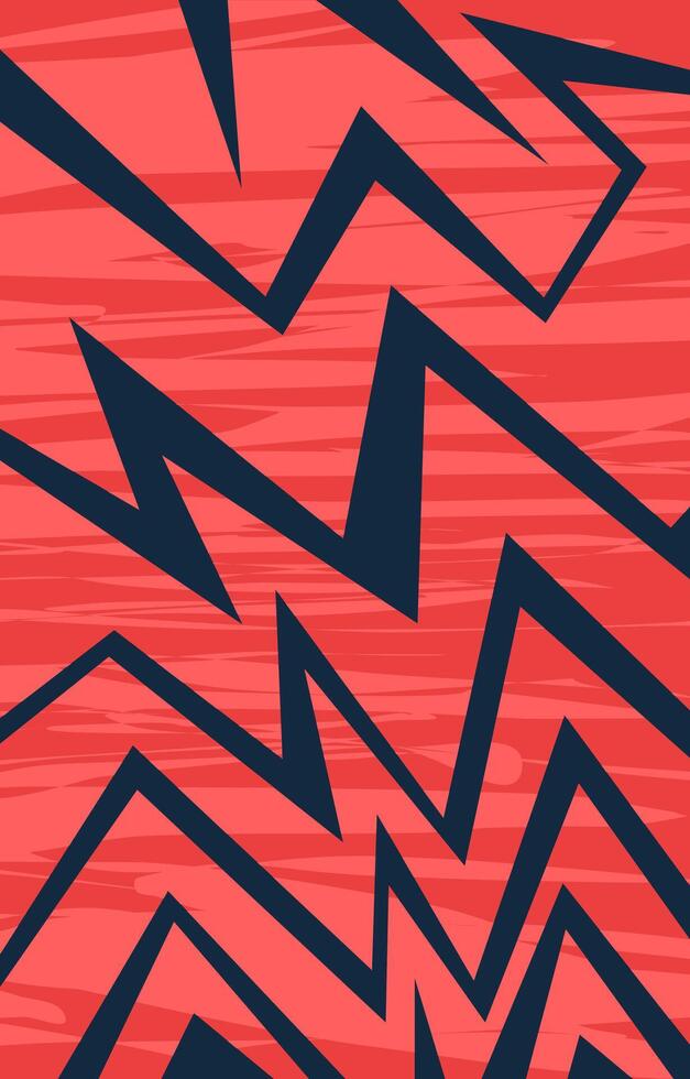 Sports pattern background for jersey design red color vector