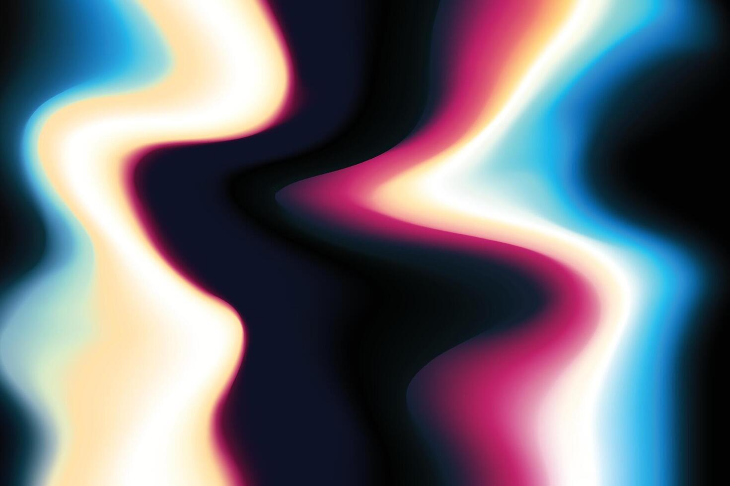 Dreamscapes Holographic Pastel Gradient Background vector