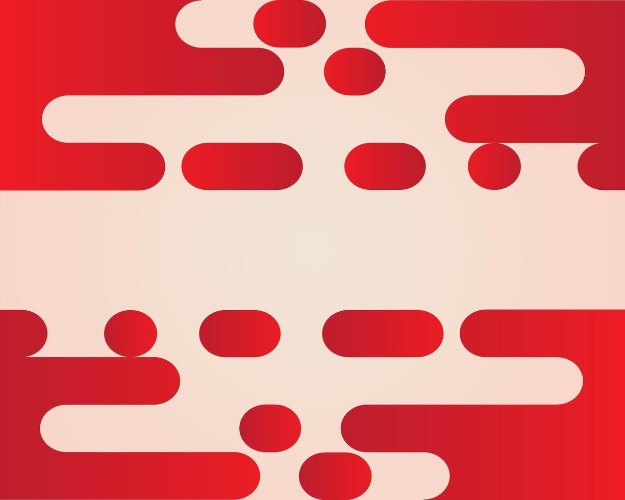 Abstract red and pink round lines background vector