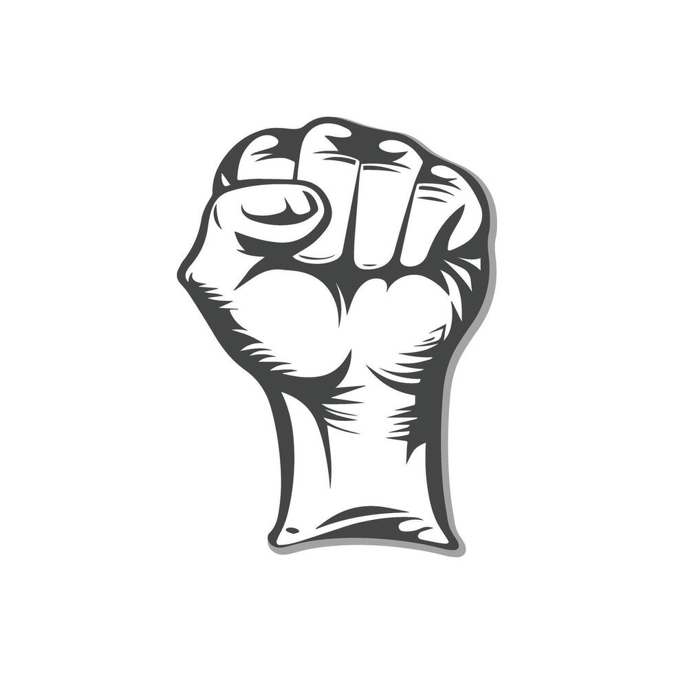 Broken handcuff Freedom concept Hand Drawn Sketch vector