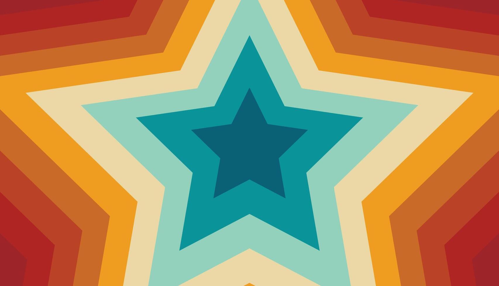 Illustration background star repeat retro unique design vector