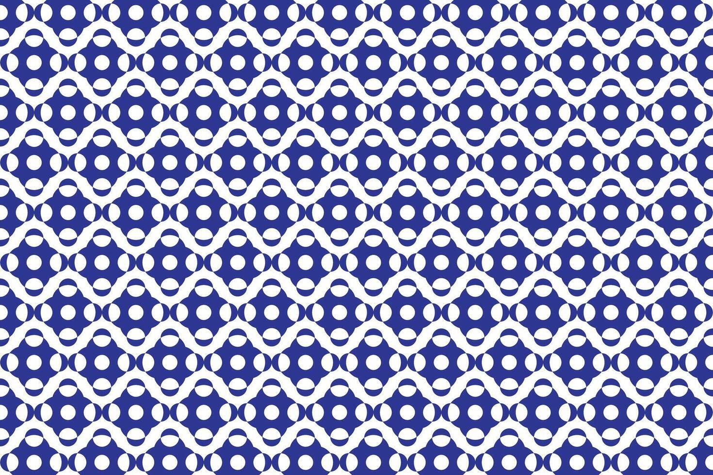 Blue repeated creative with circular effect shapes object pattern background banner design. vector