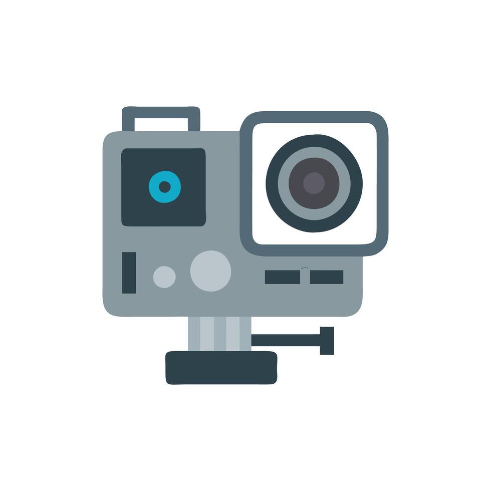Exciting Action Camera Icon Concept vector