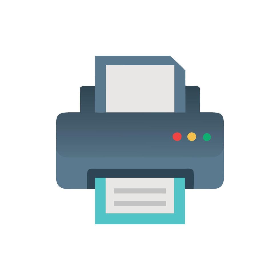Innovative AllinOne Printer Design vector