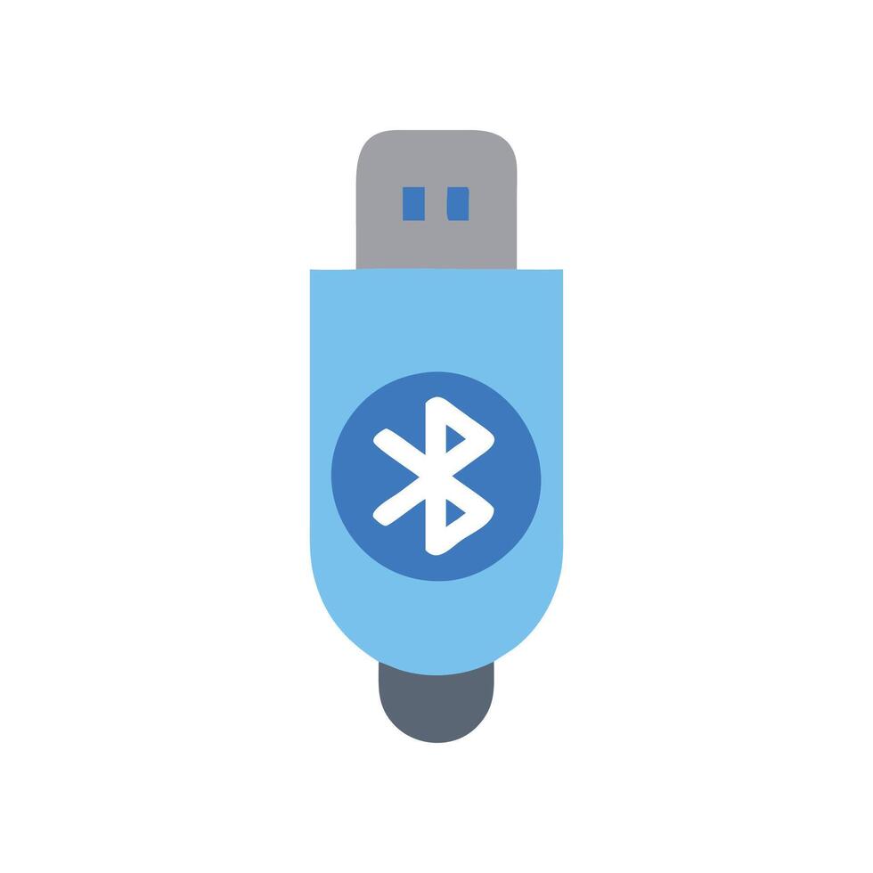 Bluetooth Adapter Icon for Connectivity vector