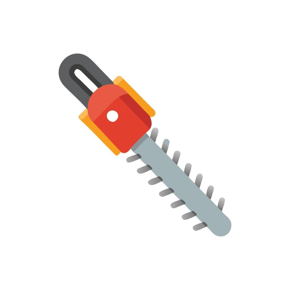 Versatile Cordless Hedge Trimmer Icon vector