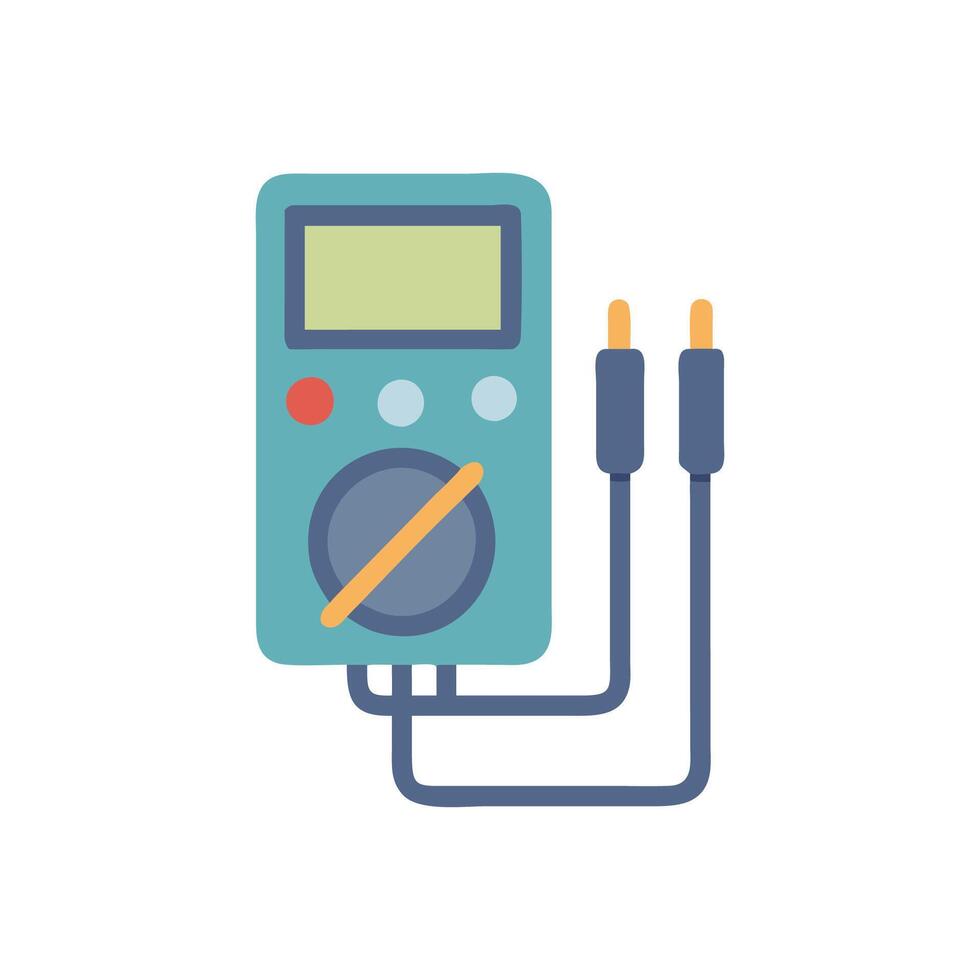 Innovative Digital Multimeter Icon Concept vector