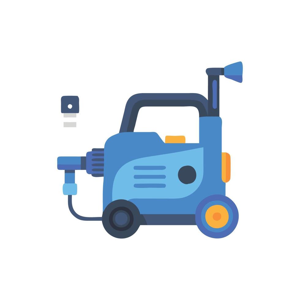 Innovative Electric Pressure Washer Icon vector