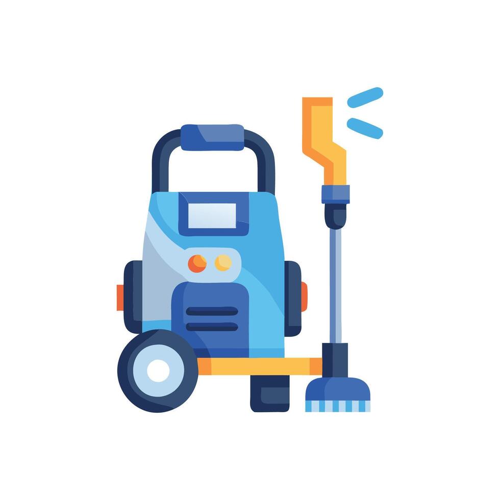 Versatile Electric Pressure Washer Icon vector