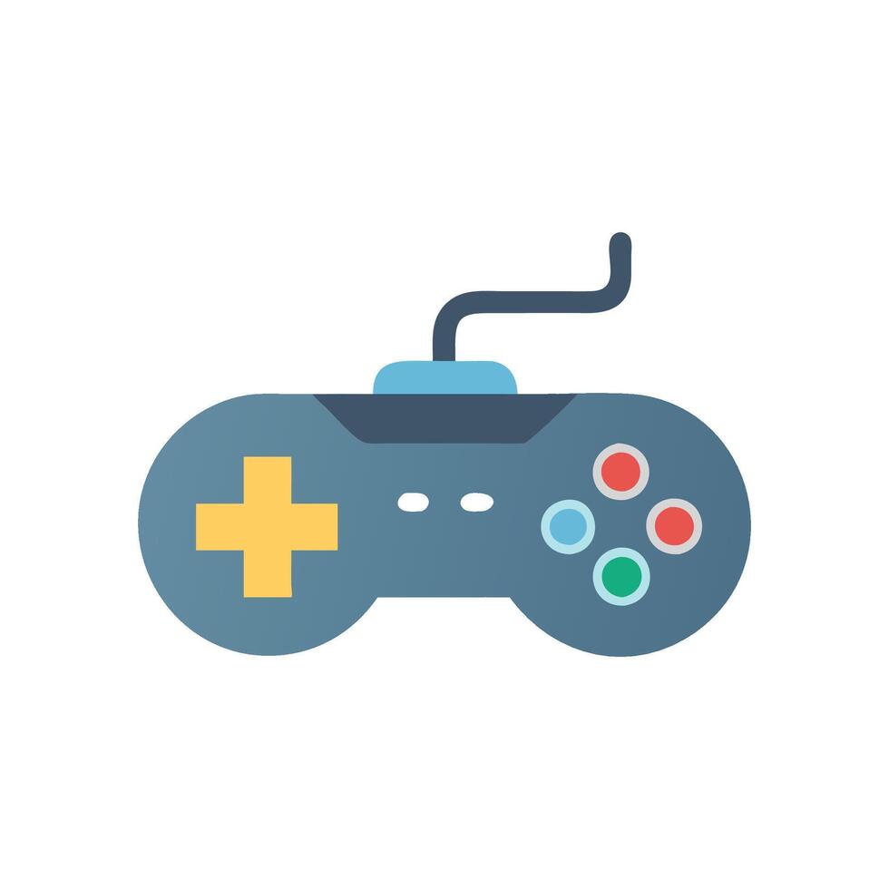 Gaming Controller Interactive Device Icon vector