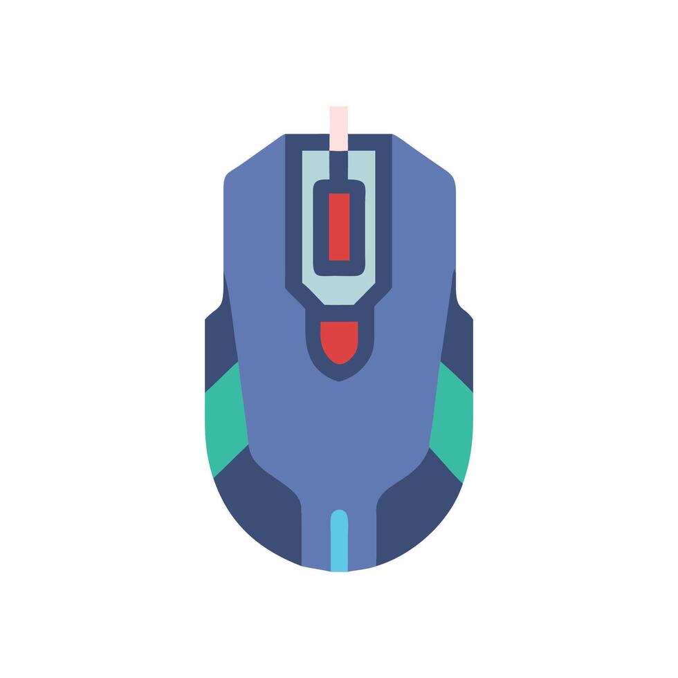 Gaming Mouse Icon Design vector