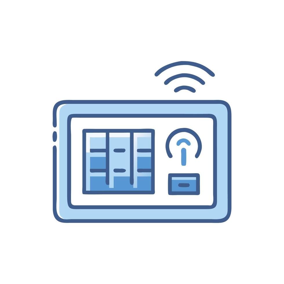 Home Automation Control Panel Icon vector