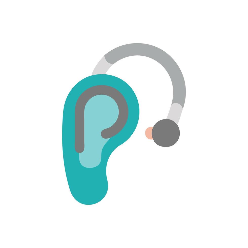 Hearing Aid Icon Design vector