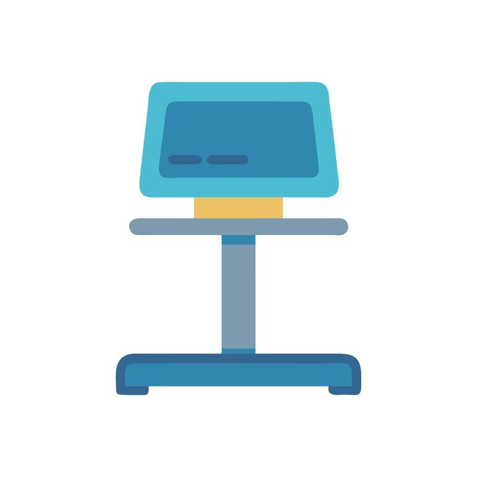 Laptop Stand Icon Design vector