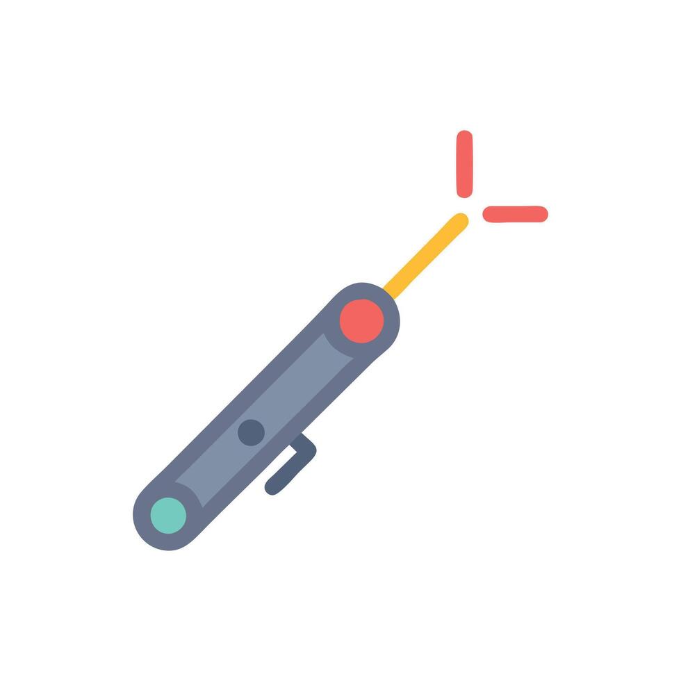Laser Pointer Presentation Device Icon vector
