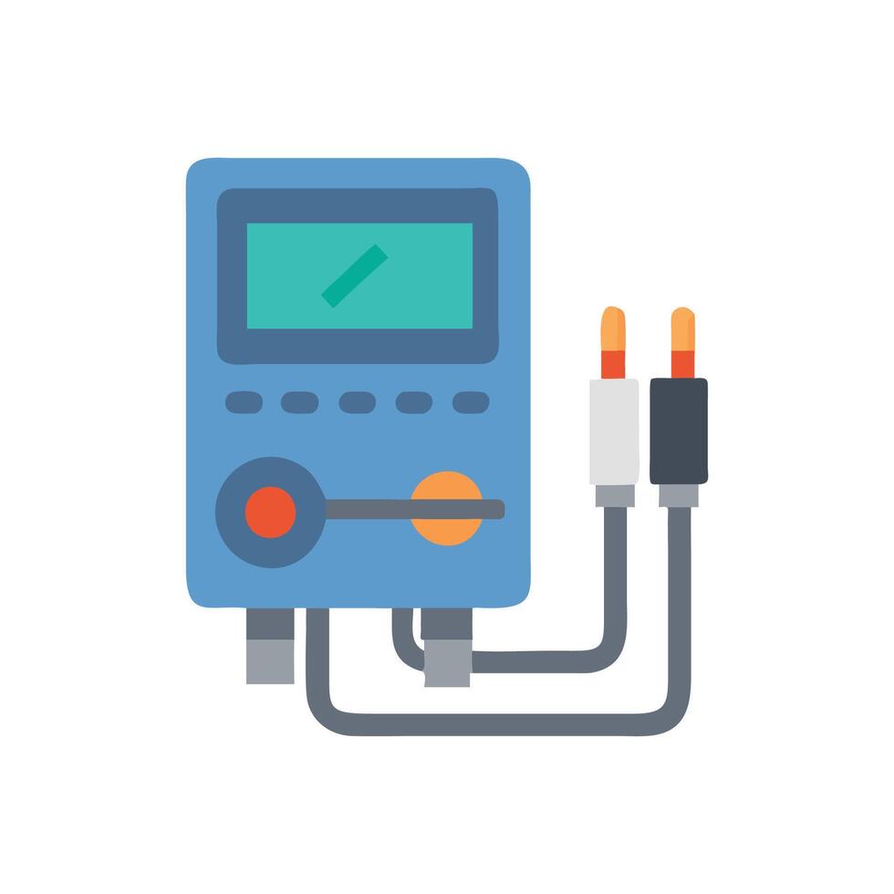 Electronics PCB Testing Device Icon vector
