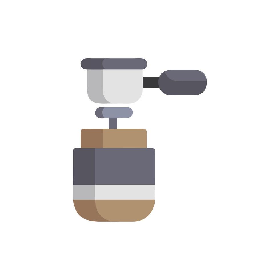 Portable Espresso Maker Coffee Icon vector