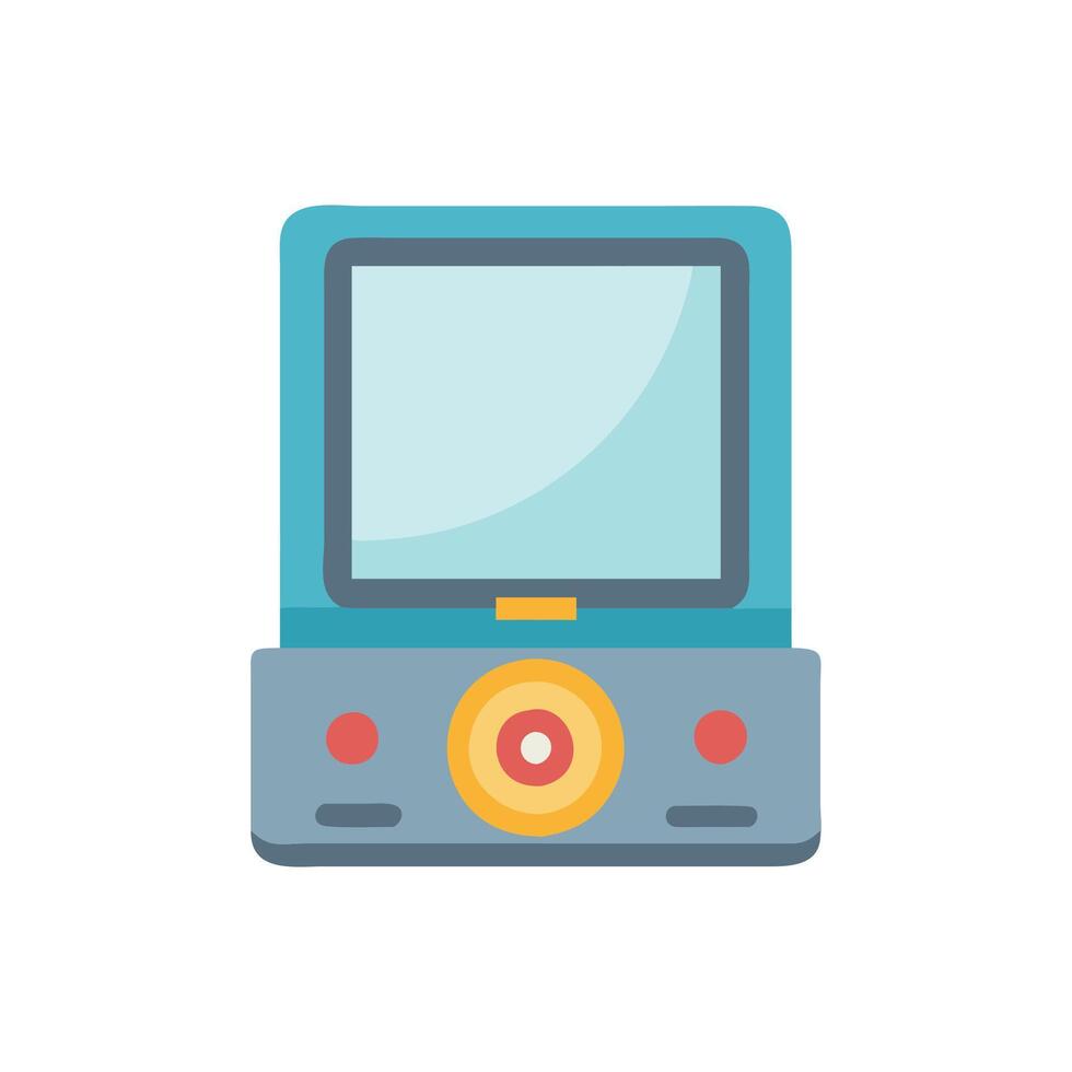 Portable DVD Player Icon Design icon vector