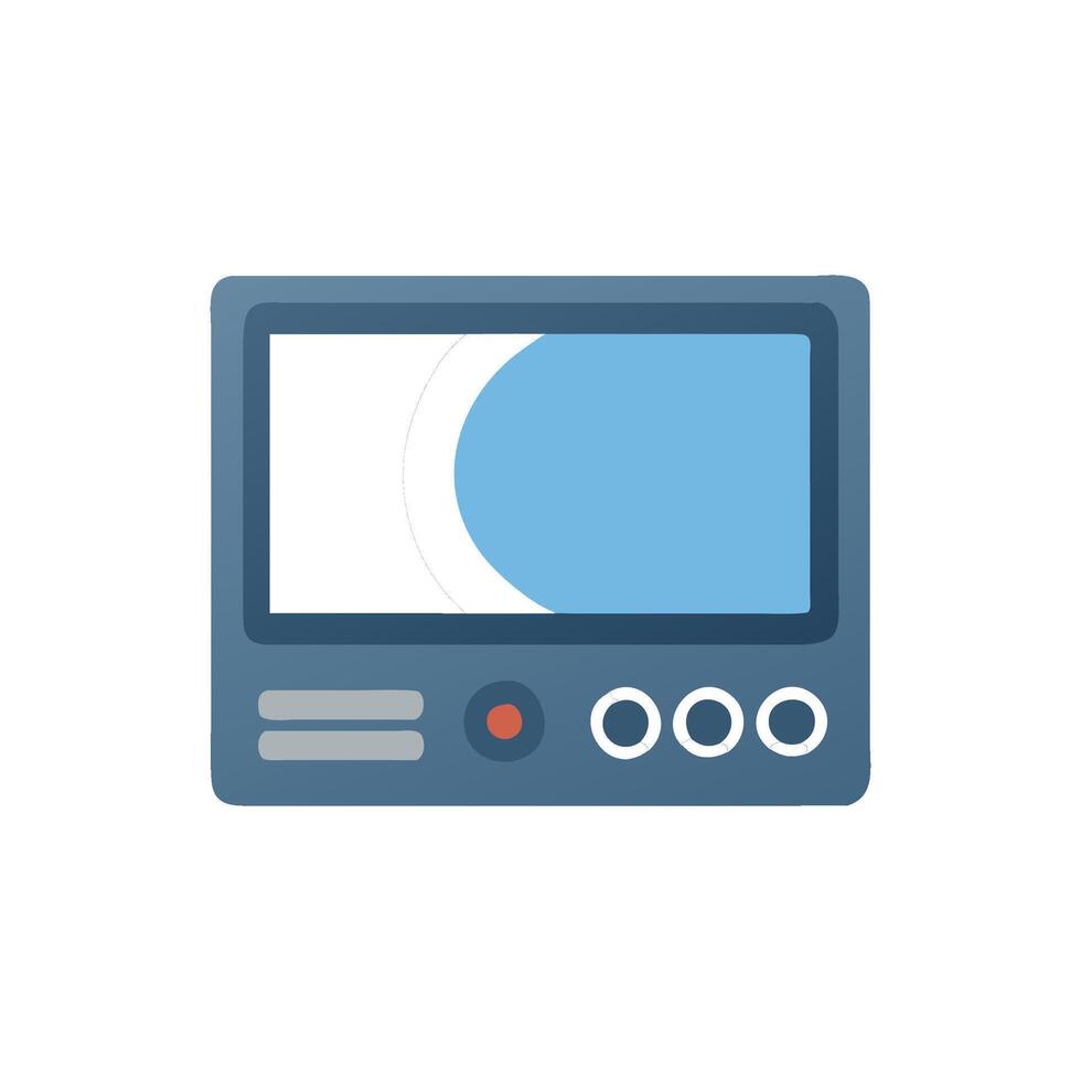 DVD Player Portable Icon vector