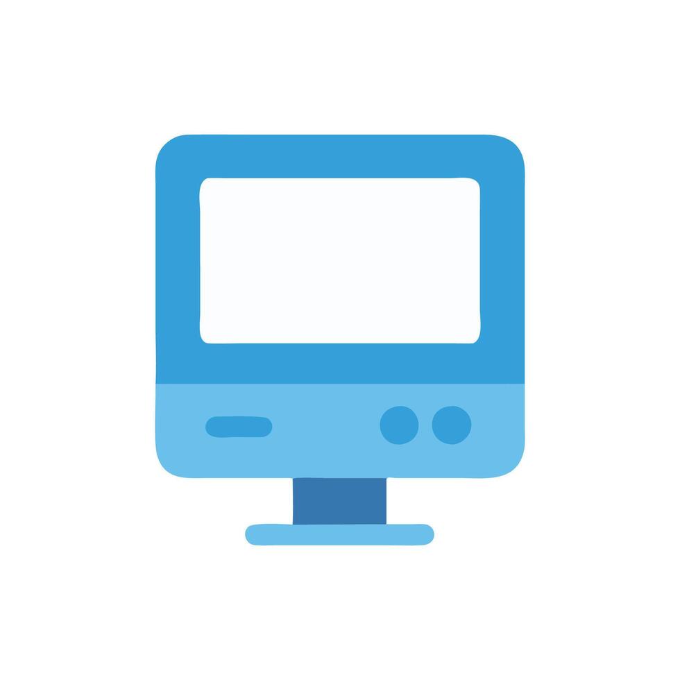 Monitor Portable Display Icon vector