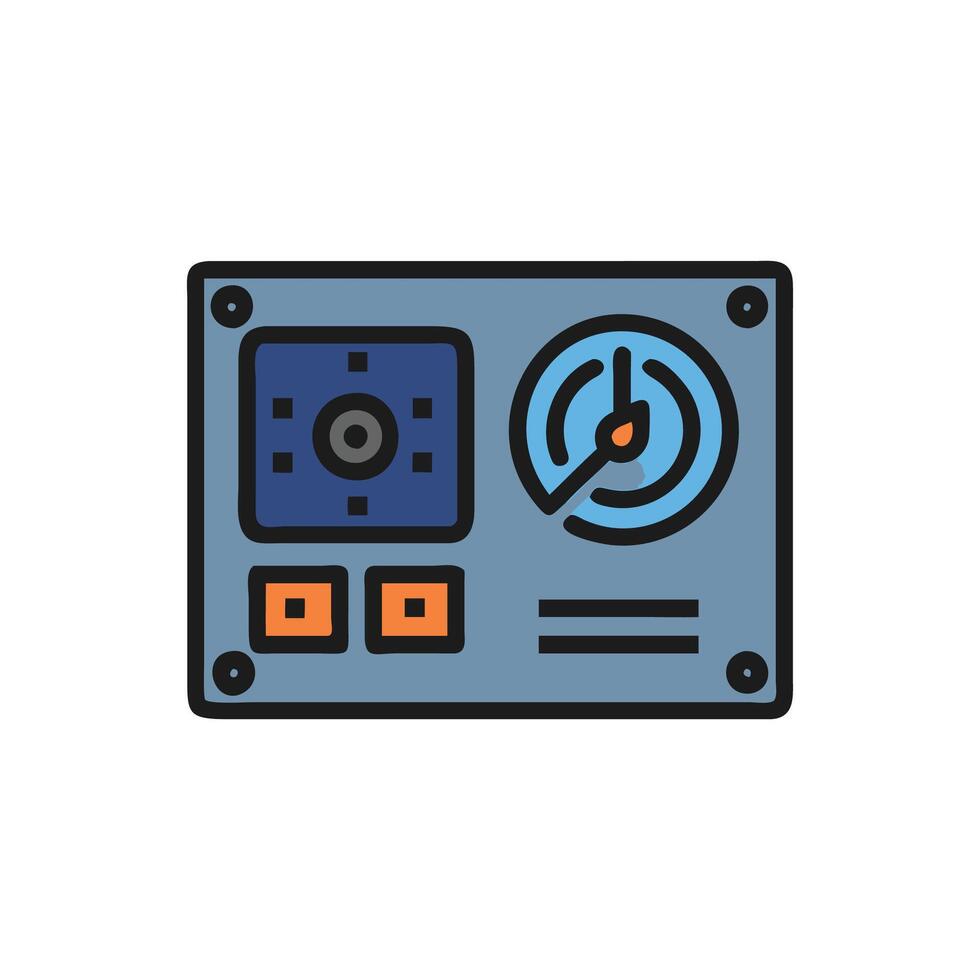 Power Supply Unit Electrical Icon vector