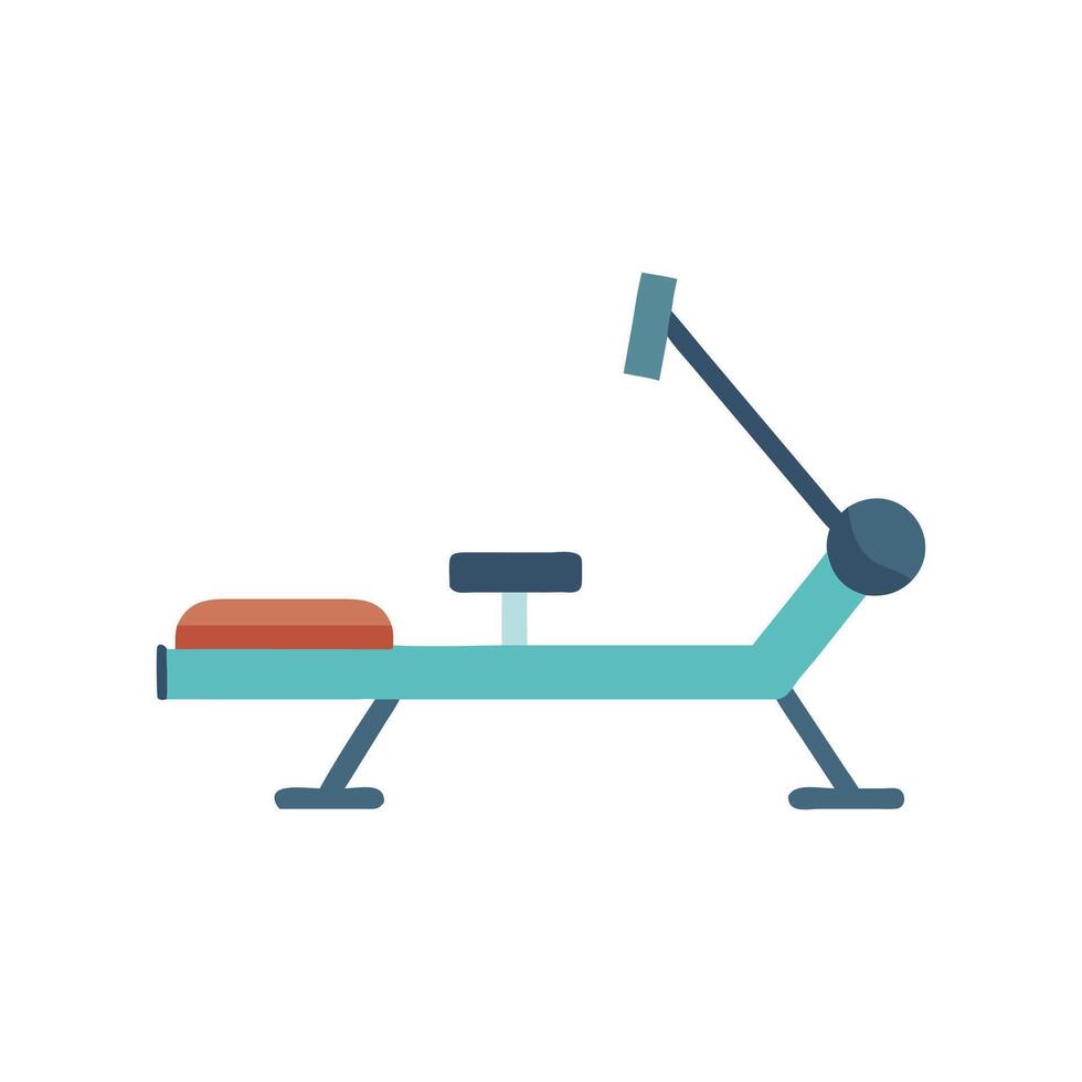 Rowing Machine Icon Design vector