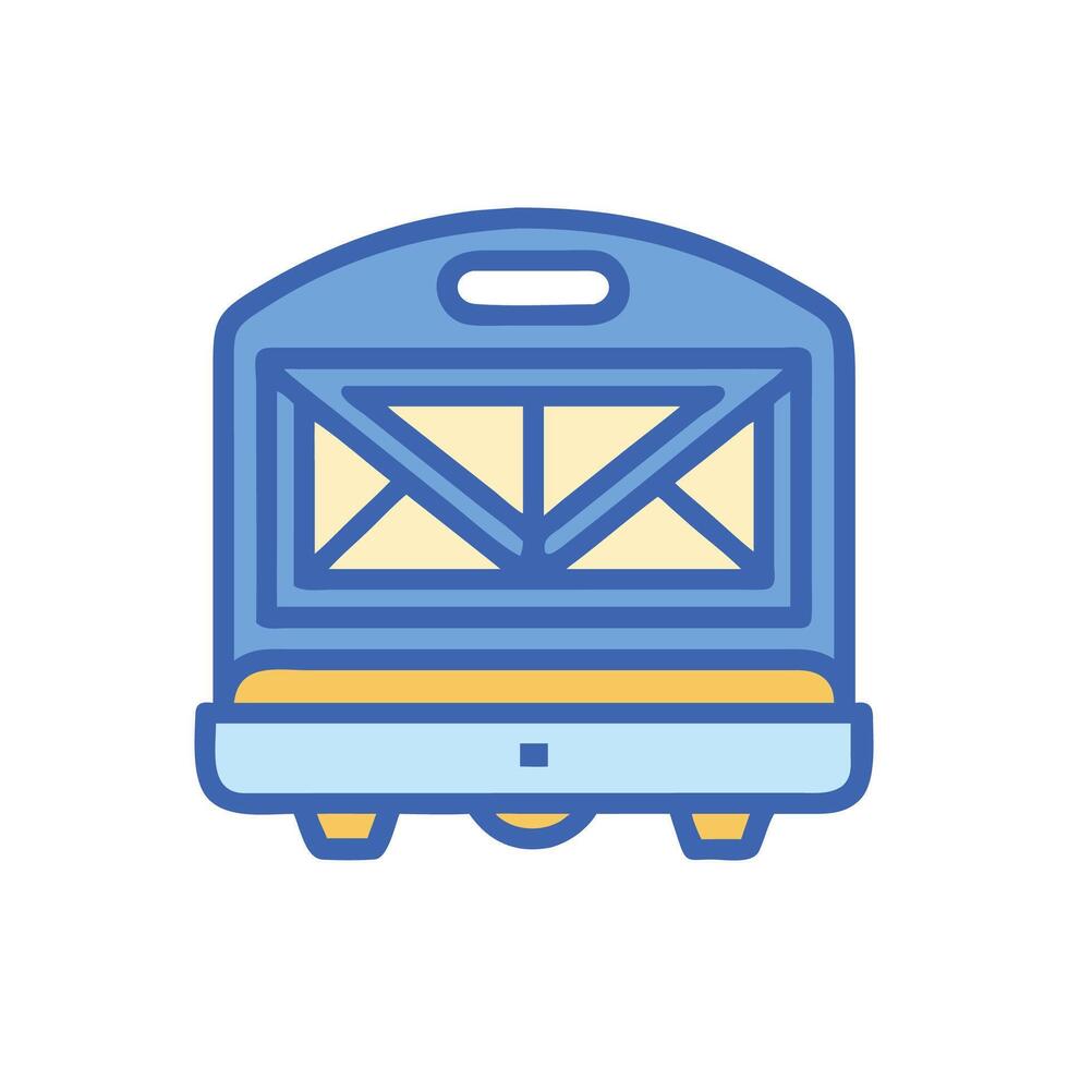 Sandwich Maker Icon Design vector