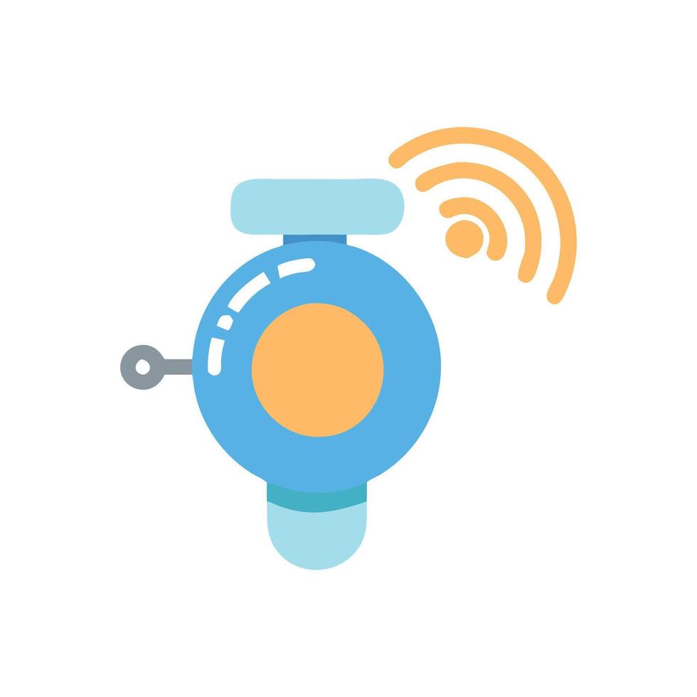 Smart Bike Bell Icon Design vector