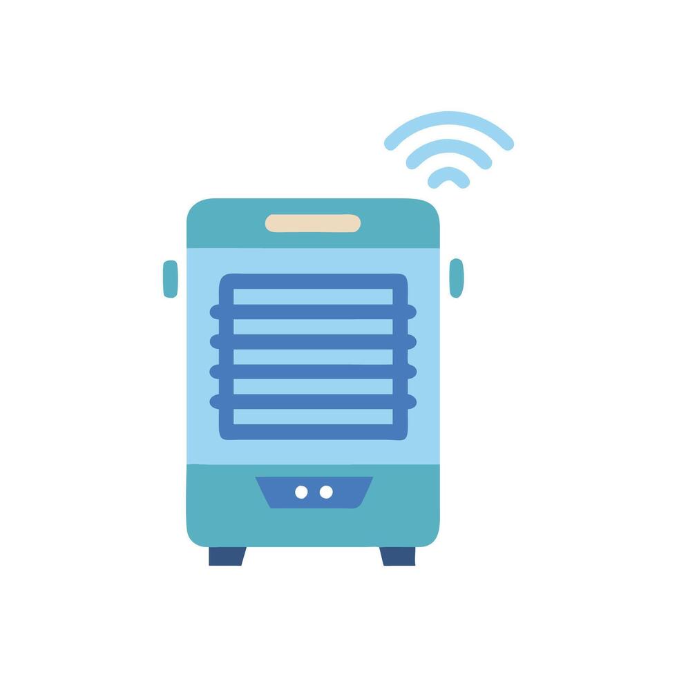 Smart Cooler Device Icon vector